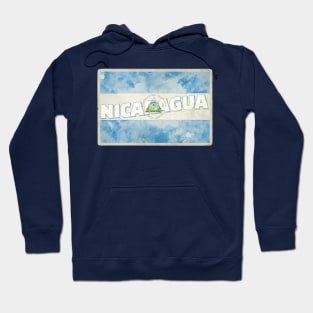 Nicaragua Vintage style retro souvenir Hoodie